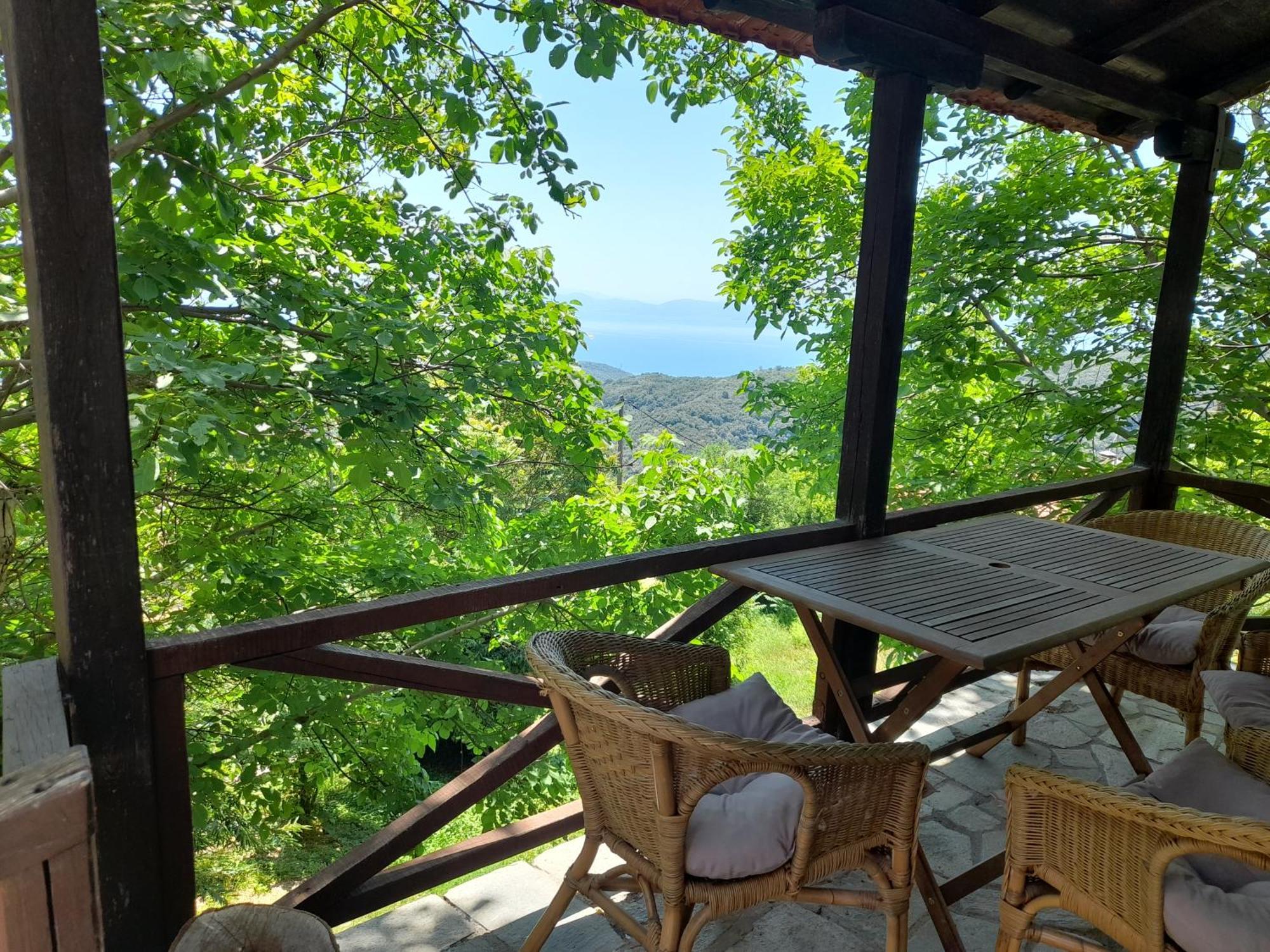 Willa Mountain And Sea View Miléai Zewnętrze zdjęcie